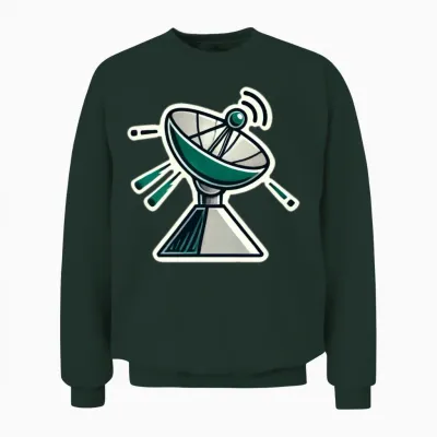 Satellite Dish Unisex Sweatshirt - Forest