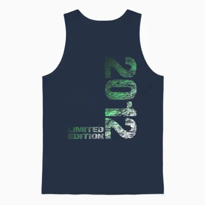 14. Geburtstag 2012 Limited Edition Junge Mädchen Unisex Tank Top - Navy