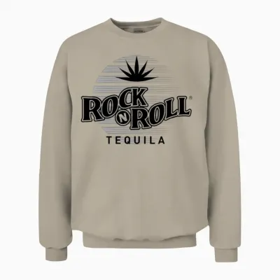 Rock N Roll Tequila Seventh Collection Unisex Sweatshirt - Sand