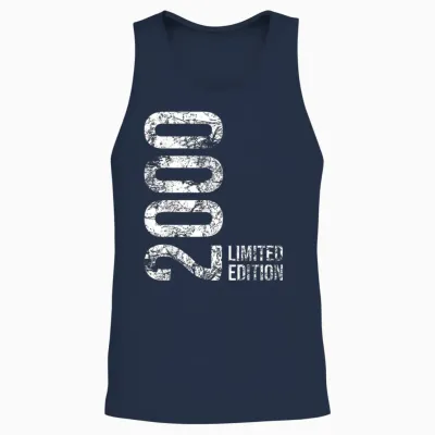26. Geburtstag Mann Frau 26 Jahre 2000 Geburtstags Unisex Tank Top - Navy