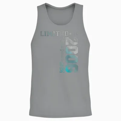édition Limitée 2006 Célébration D'anniversaire Unisex Tank Top - Sport Grey