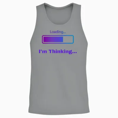 Loading... Funny Quotes Unisex Tank Top - Sport Grey