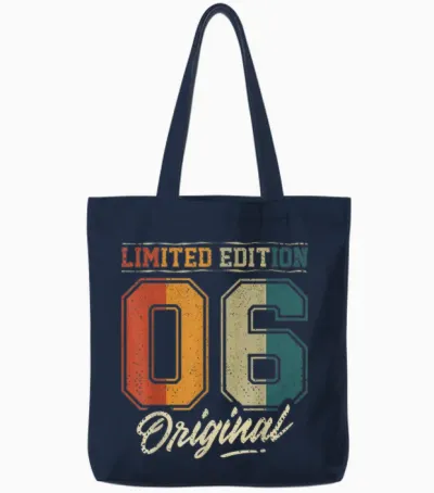 20. Geburtstag Mann Frau 20 Jahre 2006 Deko Geschenk Lustig Tote Bags - Navy