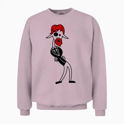 Mister Ginger Funny Unisex Sweatshirt - Light Pink
