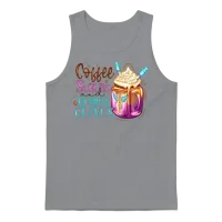 Fueled by Coffee & Compassion – Nurse Life Unisex Tank Top - Sport Grey – 1