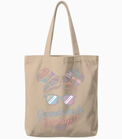 Abschluss Grundschule 2026 Grundschule Abschied Abgänger Tote Bags - Natural