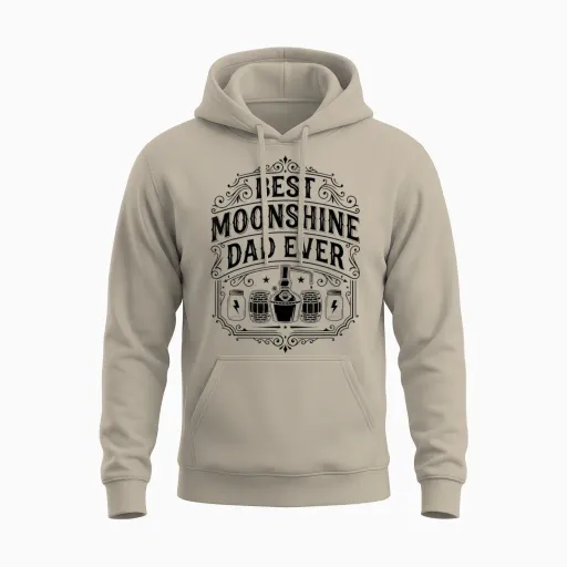 Amateurs De Moonshine Pour Les Moonshiners Redneck Et Unisex Hoodie - Sand