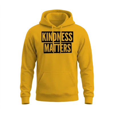 Kindness, Choose Kindness Unisex Hoodie - Gold