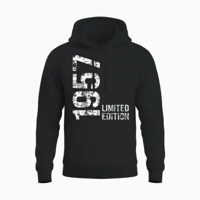 69 Geburtstag Männer 1957 Unisex Hoodie - Black
