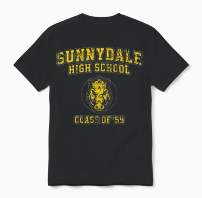 Sunnydale High School Class of 99 Unisex T-Shirt - Black