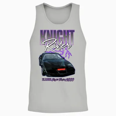 Knight Rider Kitt Knight Industry 2000 Unisex Tank Top - Ash