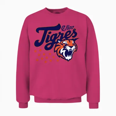 Tigres De Quintana Roo Unisex Sweatshirt - Heliconia