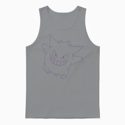 Pokémon Gengar Big Face Unisex Tank Top - Sport Grey