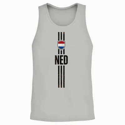 Netherlands Tshirt Dutch Holland Netherland Nederland Unisex Tank Top - Ash