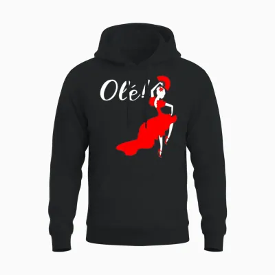 Spain Flamenco Flamenco Dancer Unisex Hoodie - Black