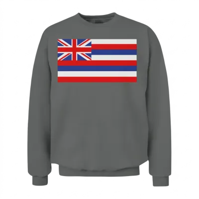 Flag of Hawaii Unisex Sweatshirt - Graphite Heather