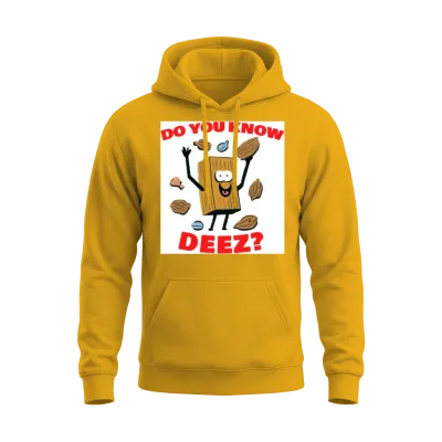 Do You Know Deez Album Cover Unisex Hoodie - Gold