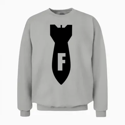 F-Bomb Unisex Sweatshirt - Ash