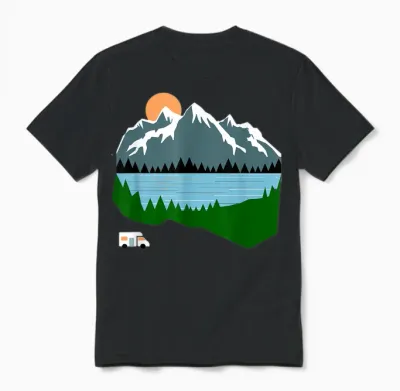 Camper Unisex T-Shirt - Black