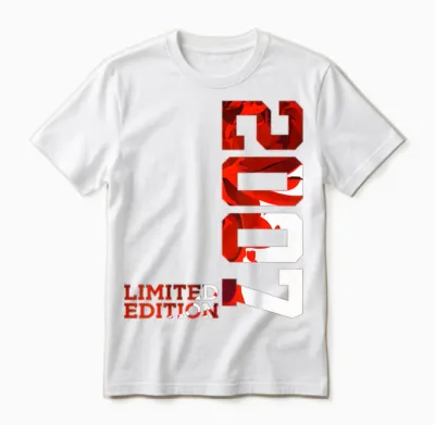 19 Jahre 19. Geburtstag Limited Edition 2007 Unisex T-Shirt - White