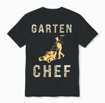 Gärtner Garten Chef Papa Opa Vatertag Unisex T-Shirt - Black