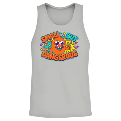 Small but Dangerous Unisex Tank Top - Ash