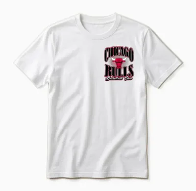 Offizieller Nba Chicago Bulls Pocket Pass Unisex T-Shirt - White