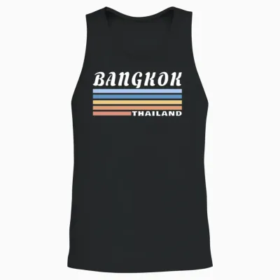 Bangkok Thailand / Gift Capital City Unisex Tank Top - Black