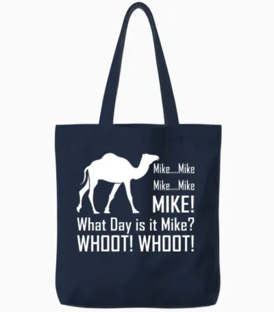 Mike! Hump Day! Tote Bags - Navy