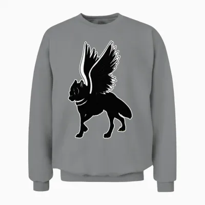 Dogs, Dogs, Cute, Puppy, Animal, Funny, Animals Unisex Sweatshirt - Sport Grey