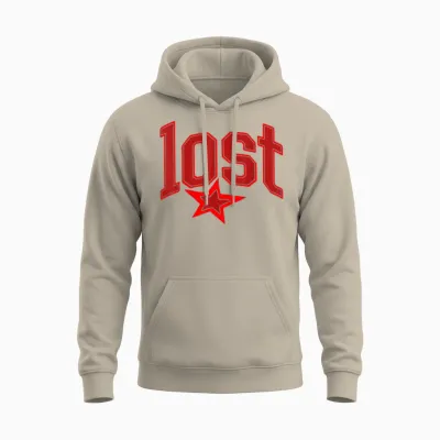 Official Mgk Lost Star Unisex Hoodie - Sand