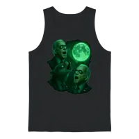 Dark Brandons Howling at the Moon Unisex Tank Top - Black – 1