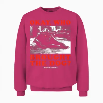 Ghostbusters Who Brought the Dog Zuul Lustiger Film Unisex Sweatshirt - Heliconia