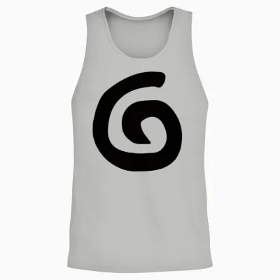 Black Spiral Circle Kinoshita Kazuya Anime Cosplay Unisex Tank Top - Ash