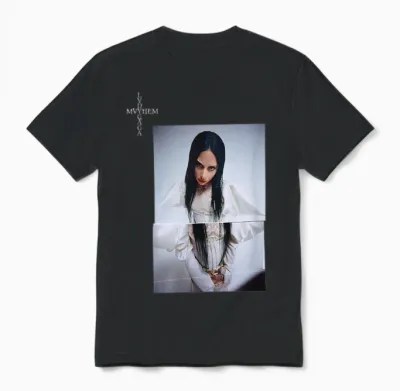Official Lady Gaga Mayhem Photo Unisex T-Shirt - Black