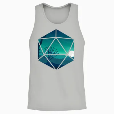 Fantasy Rpg Games Brettspiele Würfel Pen and Paper Unisex Tank Top - Ash