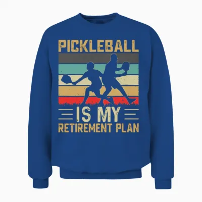 Funny Pickleball Unisex Sweatshirt - Royal