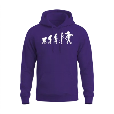 Engineer Evolution of Engineer Funny Engineering Unisex Hoodie - Purple