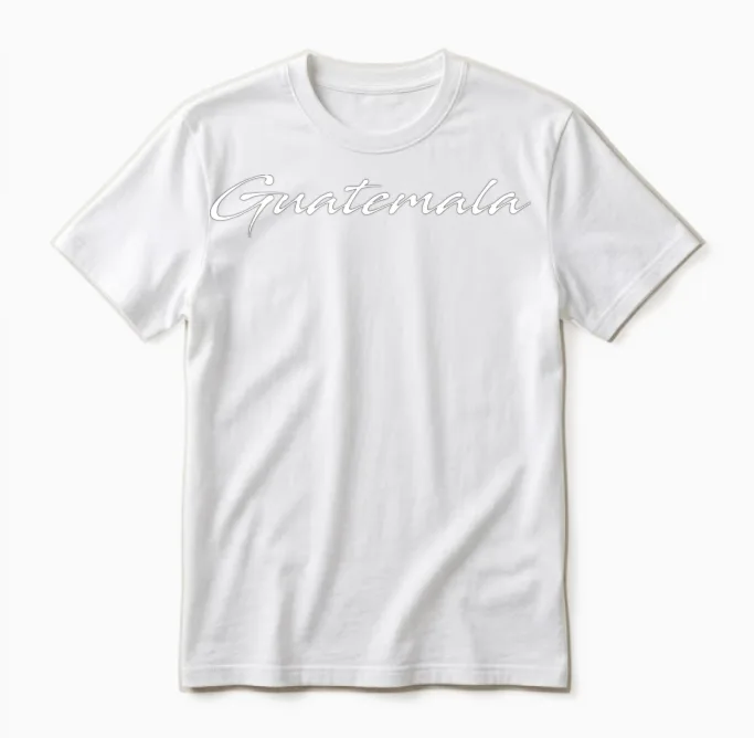 Guatemala Unisex T-Shirt in White