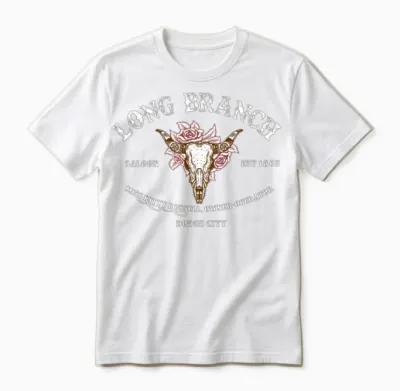 Gunsmoke T Shirtlong Branch Saloon Unisex T-Shirt - White