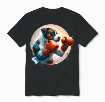 For Boxer Dog Owner Boxer Dog Lover Unisex T-Shirt - Black