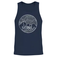 The National Band — Music Lovers Gift Unisex Tank Top - Navy – 2