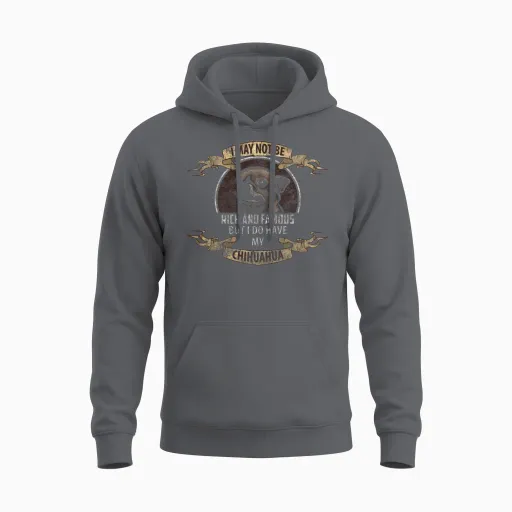 Dog Puppy Cute Pedigree Dog Unisex Hoodie - Charcoal