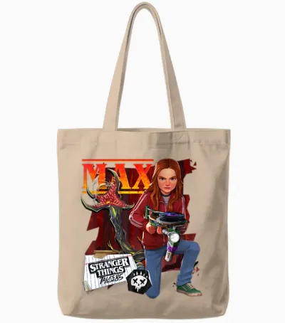 Stranger Things Tales from '85 Max Tote Bags - Natural