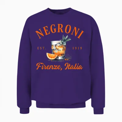 Ni Lover Firenze Italia Italian Travel Florence Italy Unisex Sweatshirt - Purple