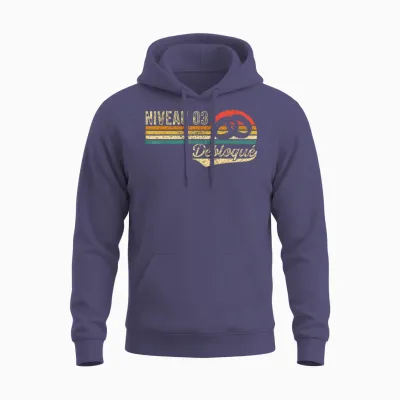 3 Years of Wheat Wedding Anniversary, Level 3 Unlocked Unisex Hoodie - Heather Sport Dark Navy
