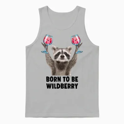 Born to Be Wildberry Lillet X New Pedro Girls' Evening Jga T-Shirt, White Unisex Tank Top - Ash