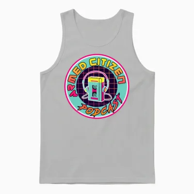 Armed Citizen Podcast Retro Unisex Tank Top - Ash