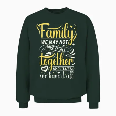 Matching Family Gathering Reunion Family Together Unisex Sweatshirt - Forest