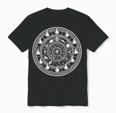 Zodiac Signs for Knights Houses T-Shirt, Black Unisex T-Shirt - Black